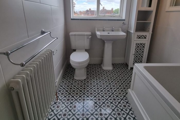 Complete bathroom renovation in Handbridge, Chester